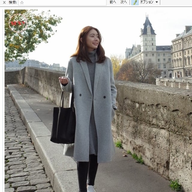 ARTIGIANALE グレー チェスターコート サイズ48 イタルスタイル