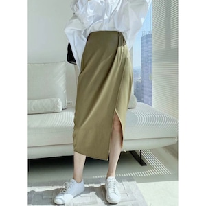 front slit tight skirt N10611