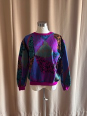 geometric art design knit-5119-12