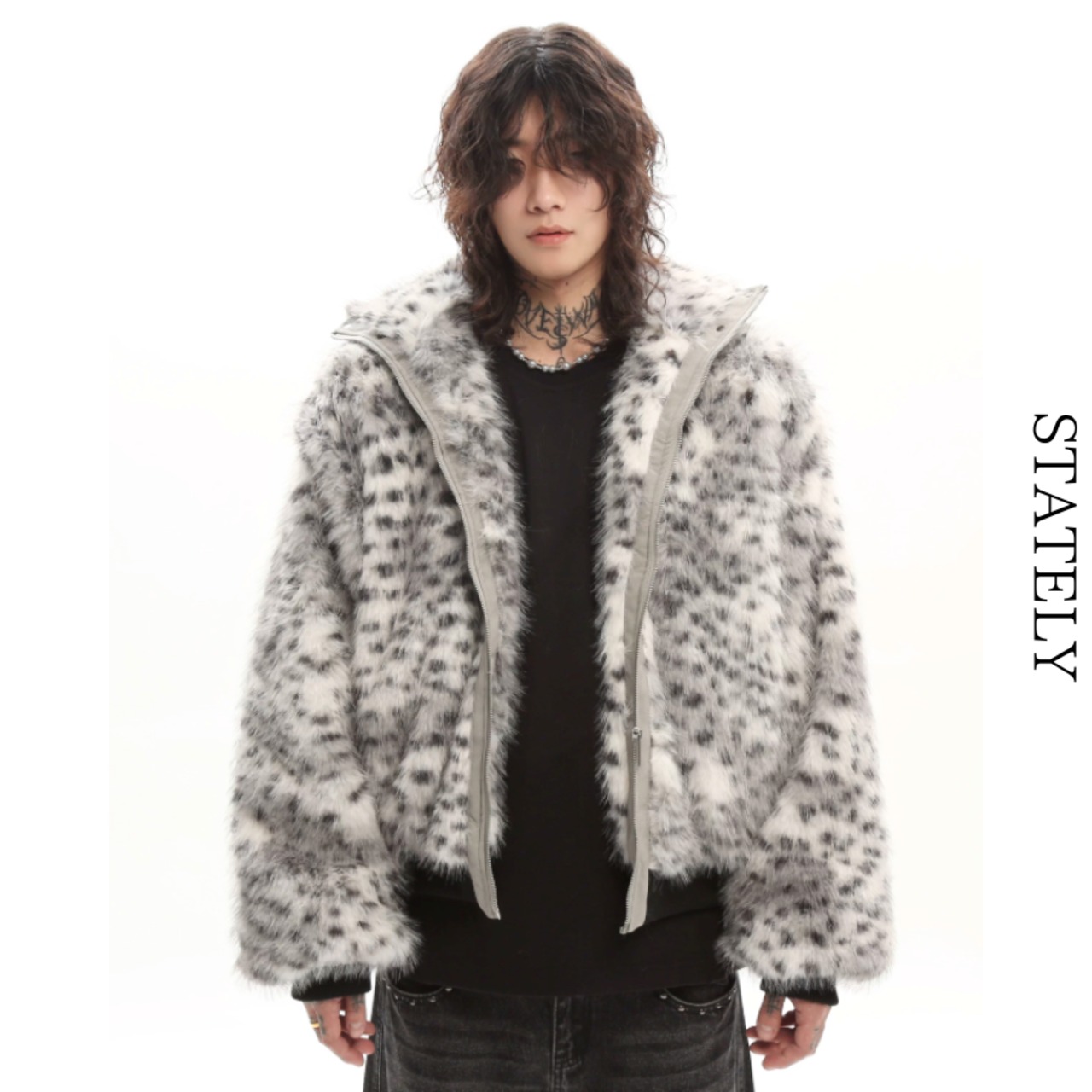 Snow Leopard ファージャケット_O16・画像4