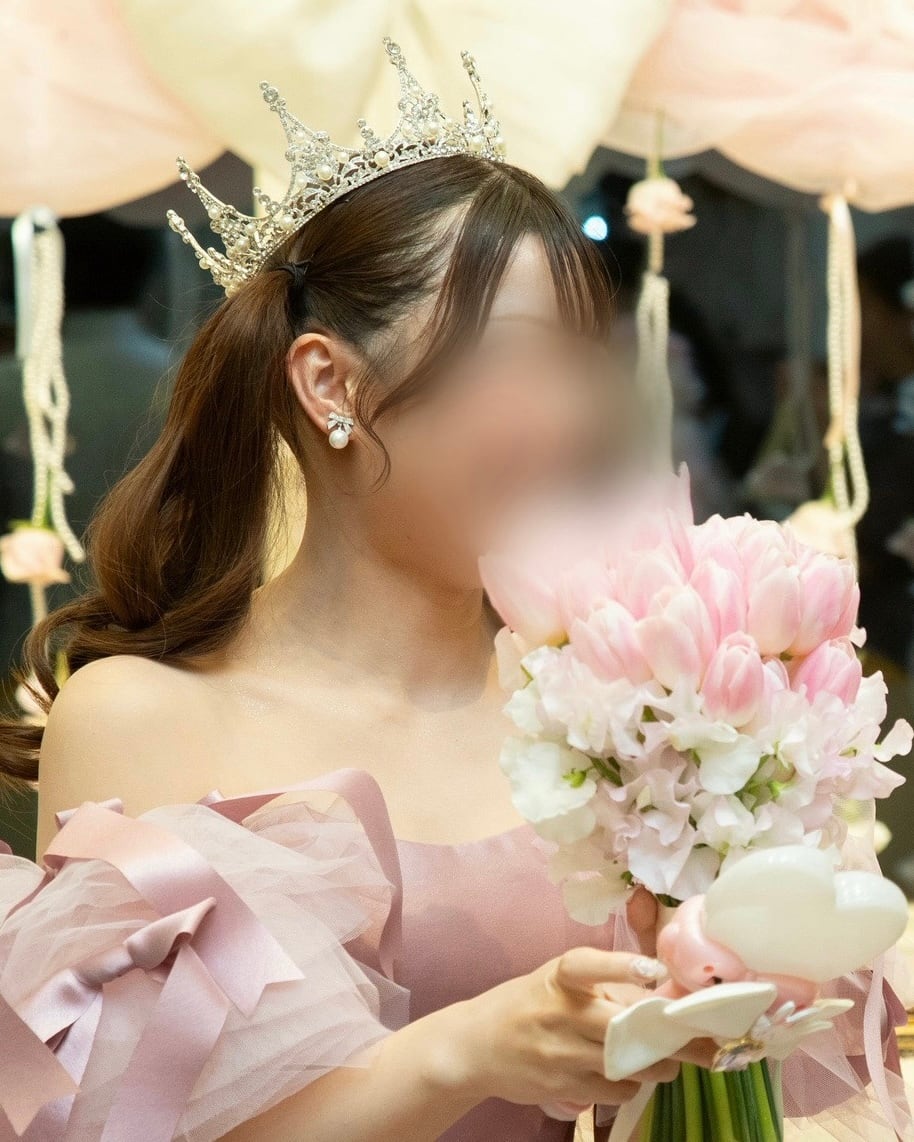 パールウェディングクラウン【AH2112-13】 | ブライダルアクセサリー