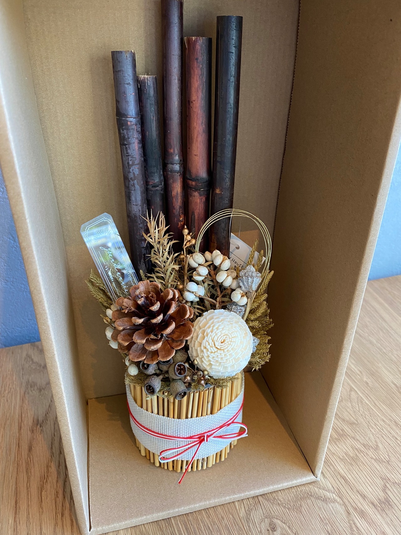 【お正月】ミニ門松 和モダンMサイズ 新年 2025