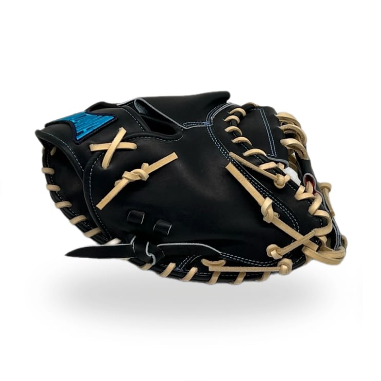 【硬式】玉澤 キャッチャーミット DELUXE TKC-HA2DX ウインドバックⅢ(本体:ネイビー 紐:キャメル)タマザワ_04