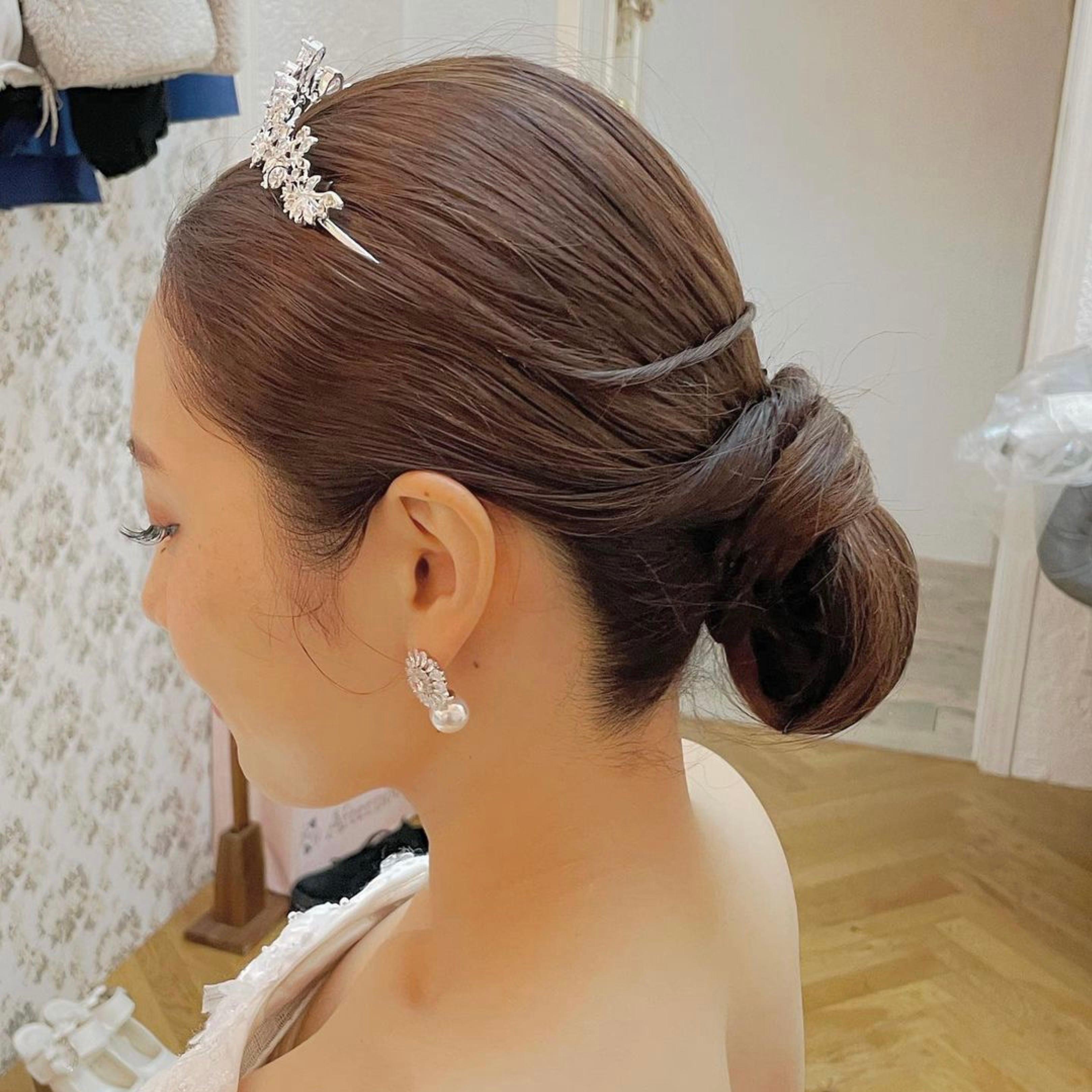 ZP-12】キュービックジルコニア ピアス | BRIDE ME