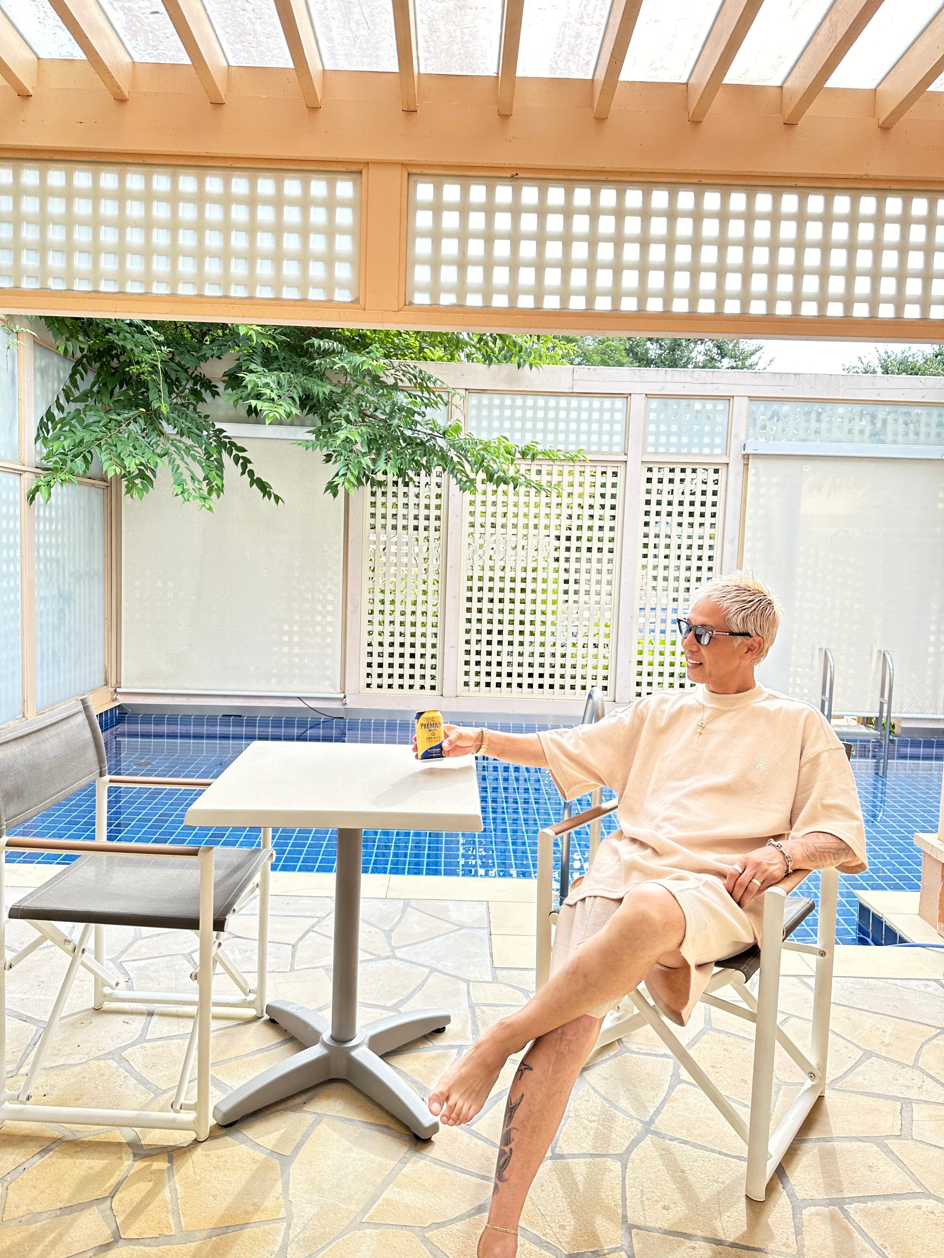 LIFE is 刺繍ワッフルセットアップ¥18,000+tax(¥19,800)