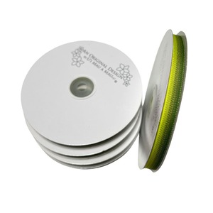 【リボン】3/8ウィーボンリボン　Moss Gr