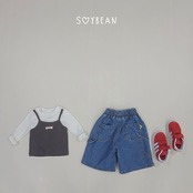 韓国子供服 / 26Autumn / soybean / ツイン レイヤードTシャツ / キッズ服 / 秋服 *XS~XL*
