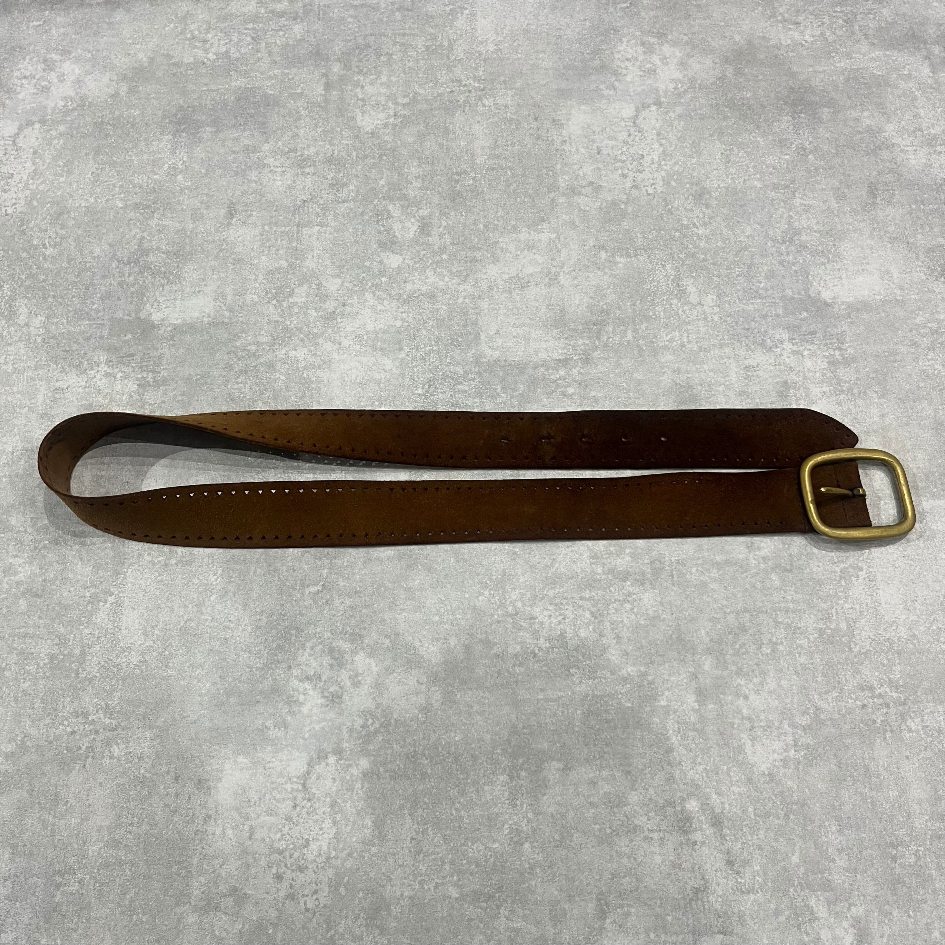 RRL 90s ベルト スエード ブラウン 初期 | CHASE