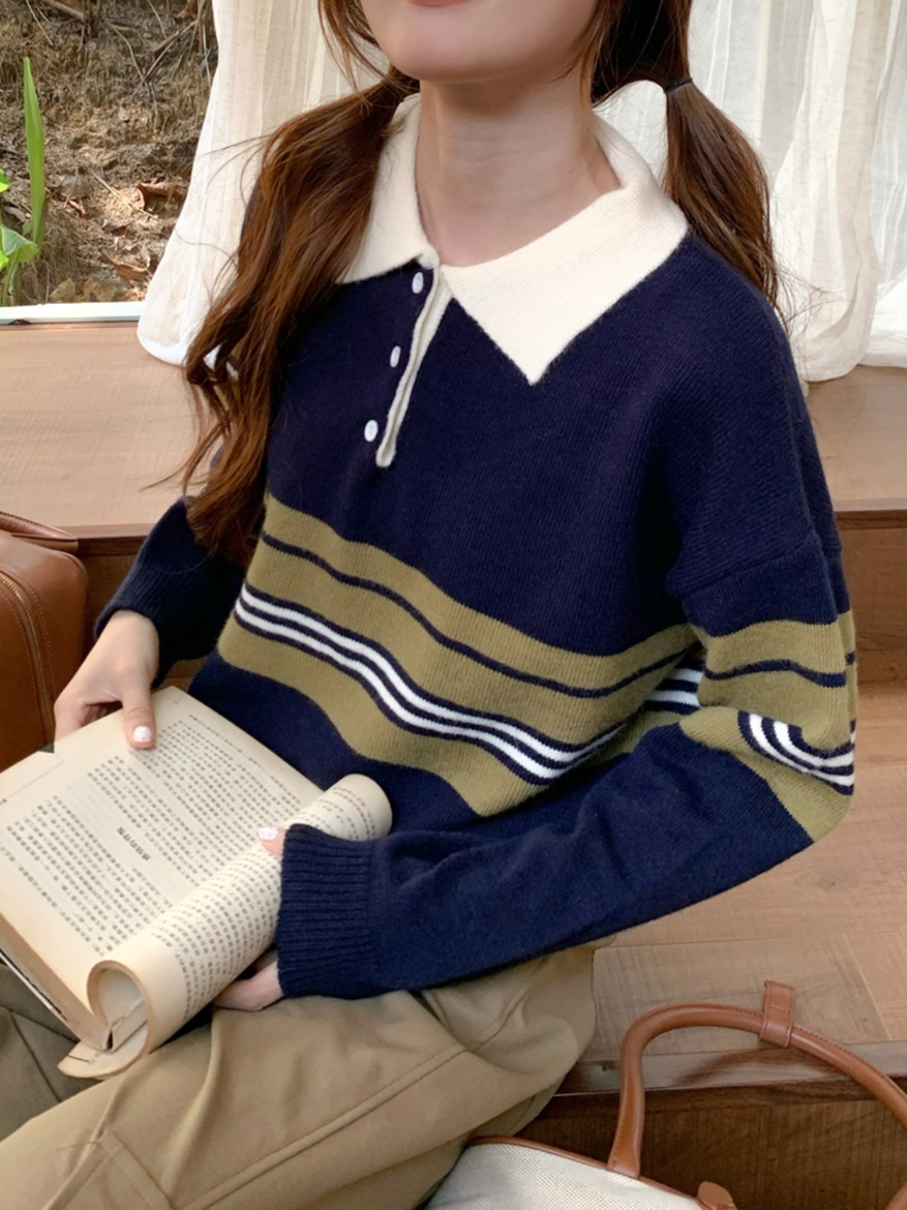 ルーズニットセーター LK1750