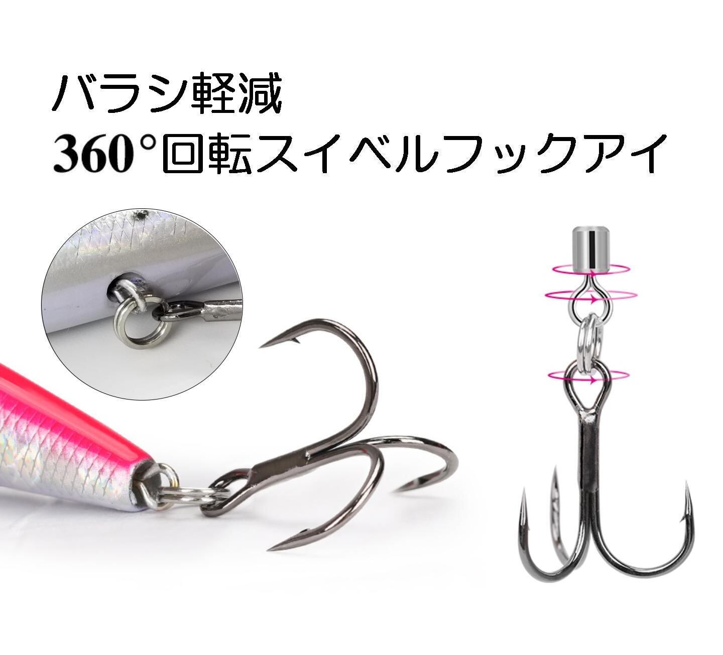 TSURINOYA 85S トラウト ルアー ヘビーシンキング D-ミノー 85mm 14.7g