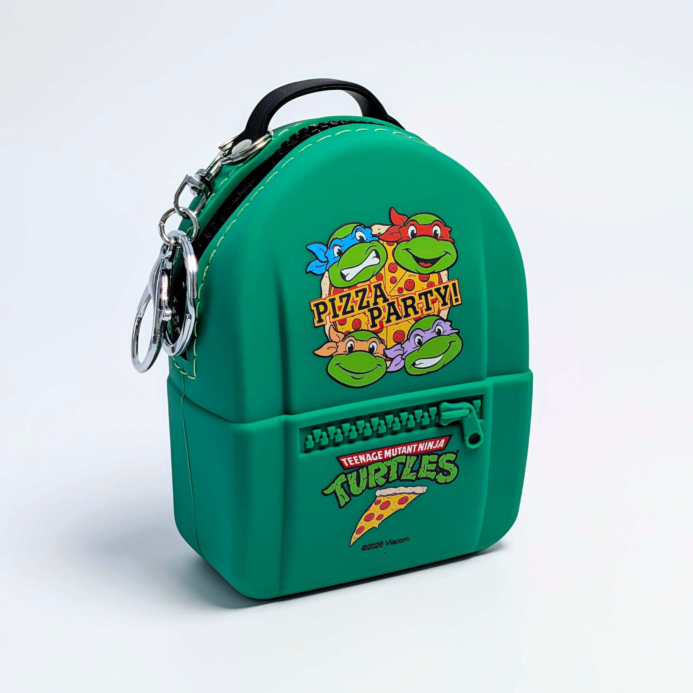 ✨️なめらか〜んなシリコーンシリーズ、今度はBackPack型♫✨️【 Teenage Mutant Ninja Turtles ( ティーンエイジ ミュータント ニンジャ タートルズ ) 】SILICONE POUCH ( シリコーンポーチ )  バックパック型 / 小物入れ / コインケース / コスメポーチ / シリコン〚アメリカン雑貨 アメトイ〛