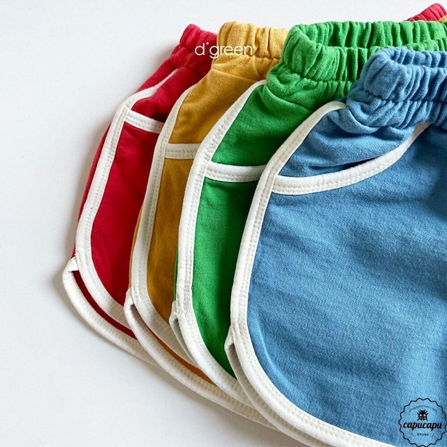 «即納» digreen color shot pants カラーショートパンツ