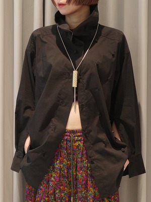 【26AW】FUMIE TANAKA フミエタナカ / ボタンシャツ /  free button SH