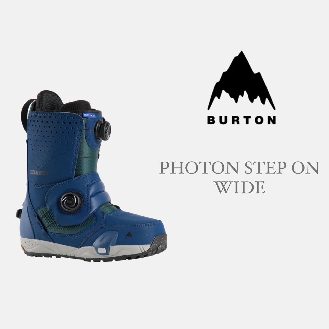 24-25モデル . BURTON .『 PHOTON STEP ON - WIDE 』. Nightfall Deep  