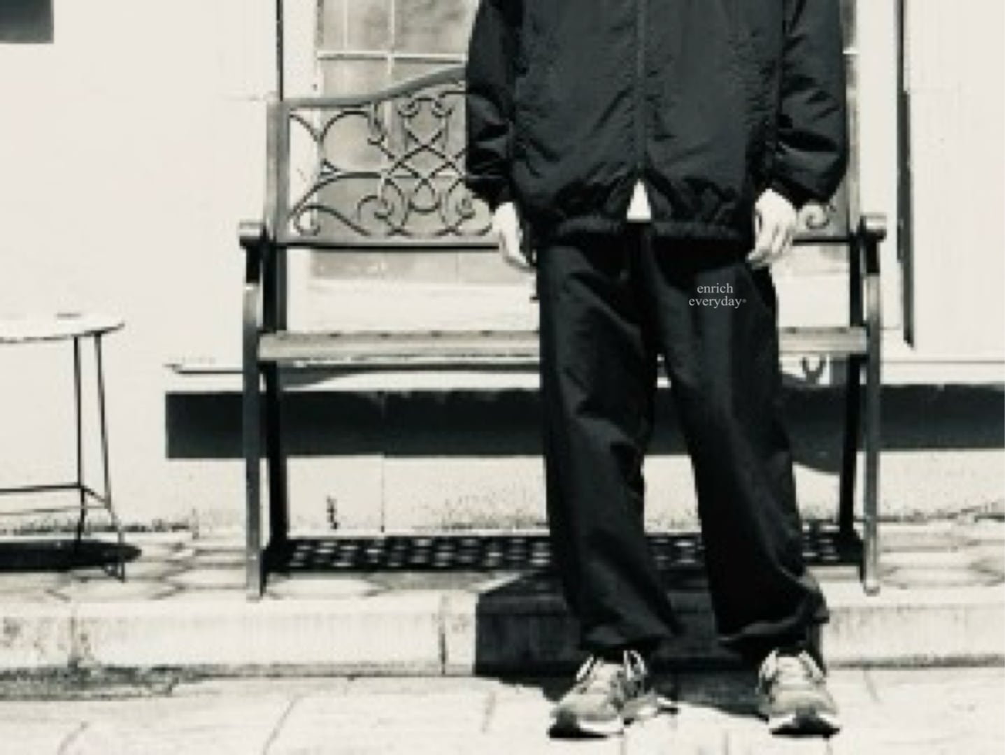 2025年 7月中発送予定）受注生産（SETUP対応）everyday Nylon Training Pants２／ナイロントレーニングパンツ２（セットアップ対応）　