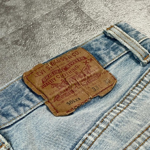 【W33 L30】 USA製 levi's blue リーバイス 501xx 詳細写真2