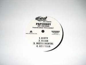 PaperBoy CED Nelly West G-Rap レア プロモ