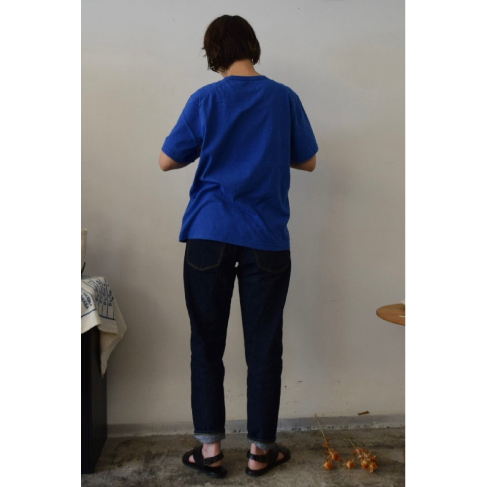 Simva104-0088S-Blue New W-Pocket S/S Tシャツ 19/- | O'KEEFFE