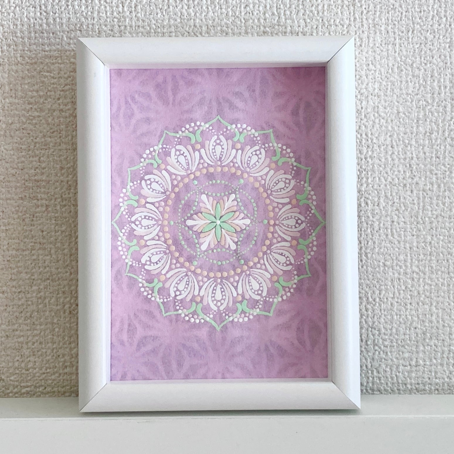 ドットマンダラ.ヒーリングアート 神聖幾何学 点描曼荼羅