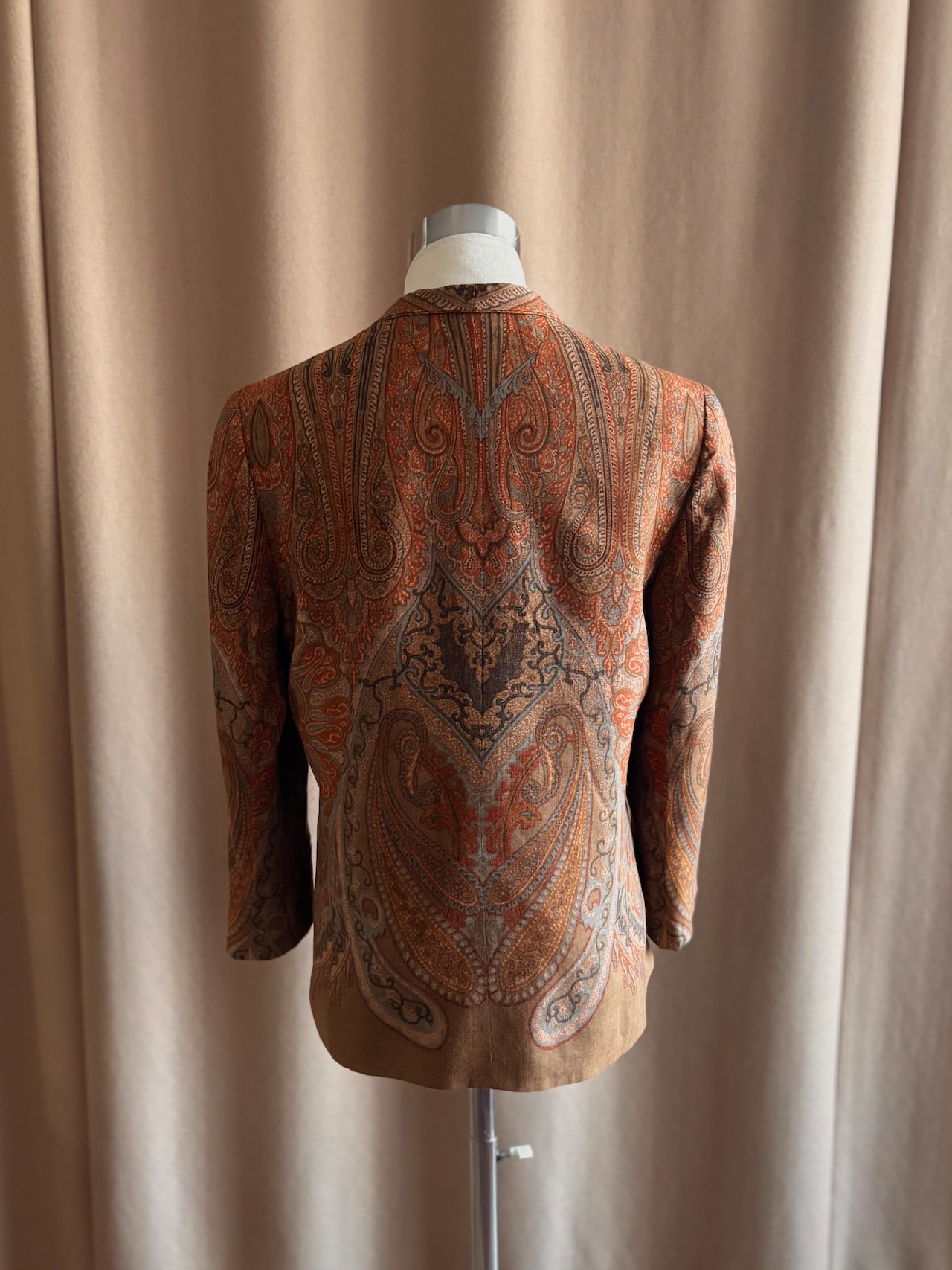 MADE IN JAPAN paisley pattern light jacket-5108-12