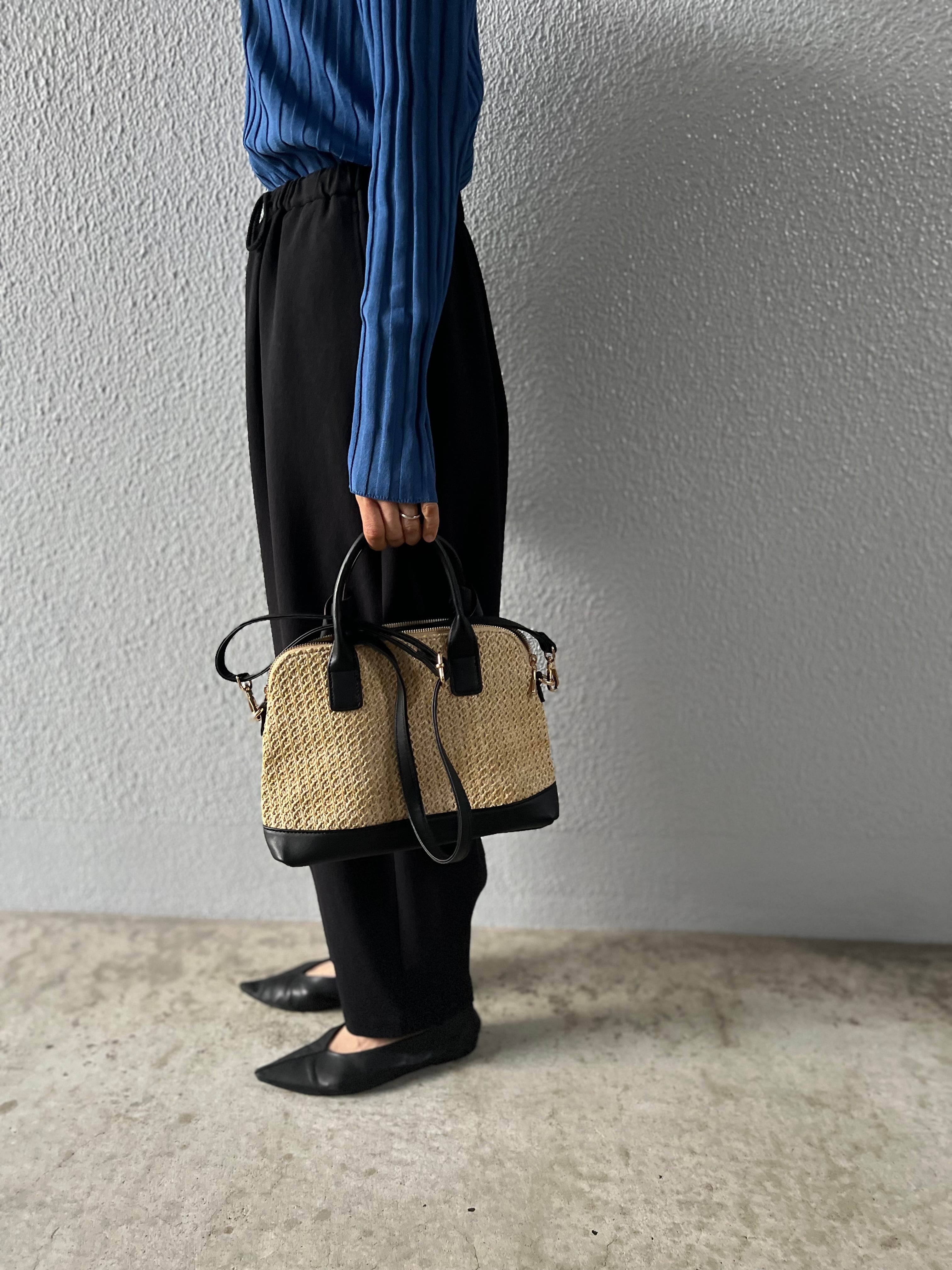 【SELECT】ブガッティ型フォルム 2WAYバッグ