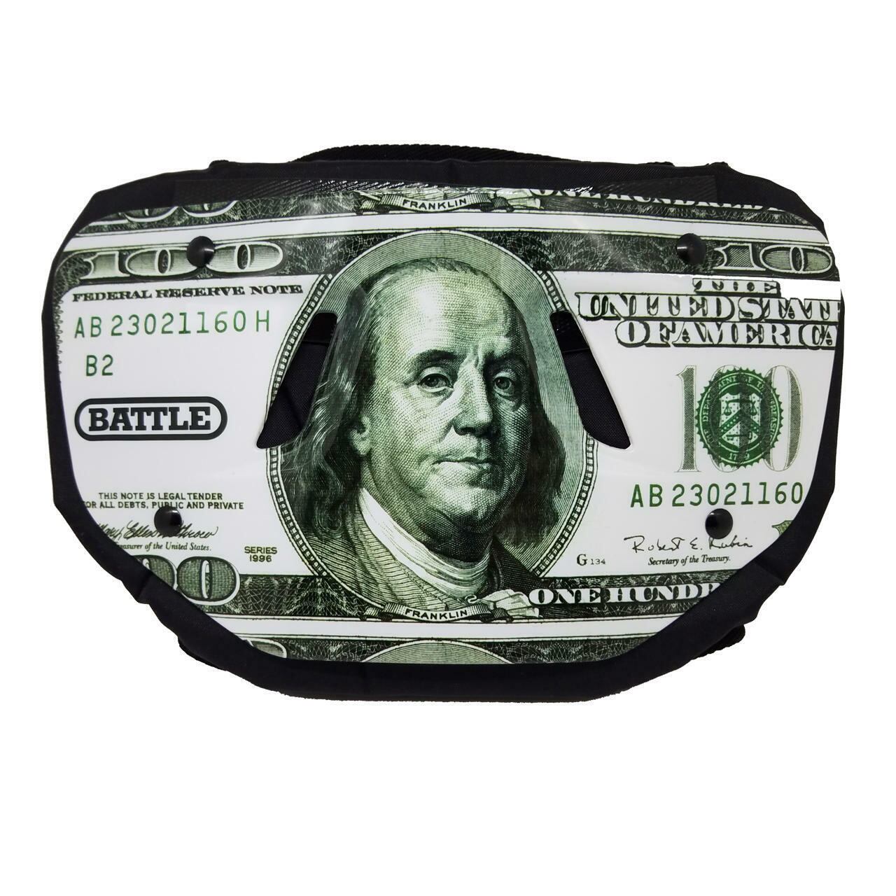 BATTLE バックプレート ベンジャミンモデル アメフト プロテクター