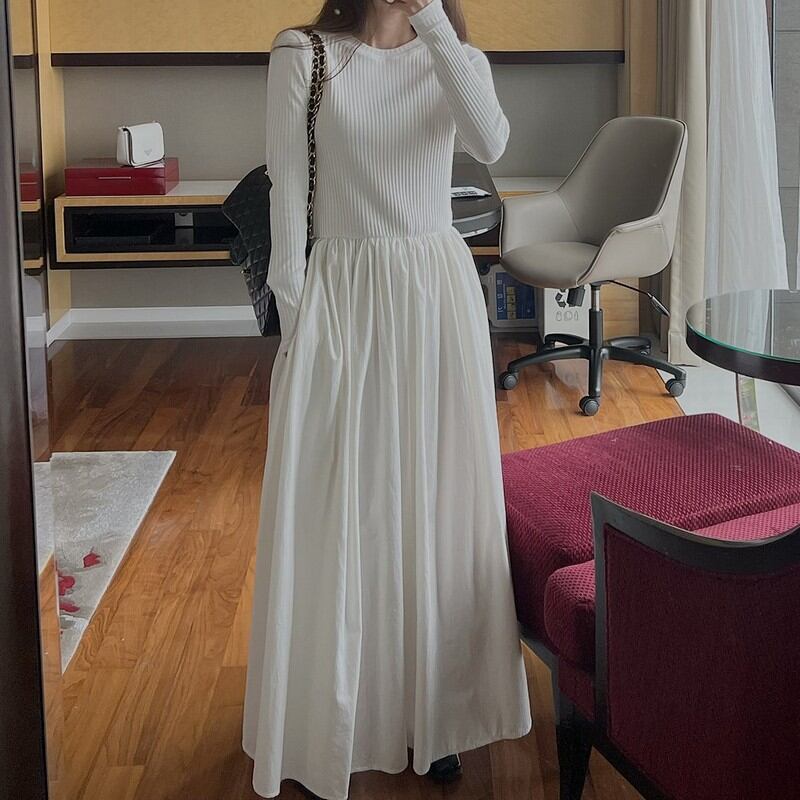 large swing dress《3color》