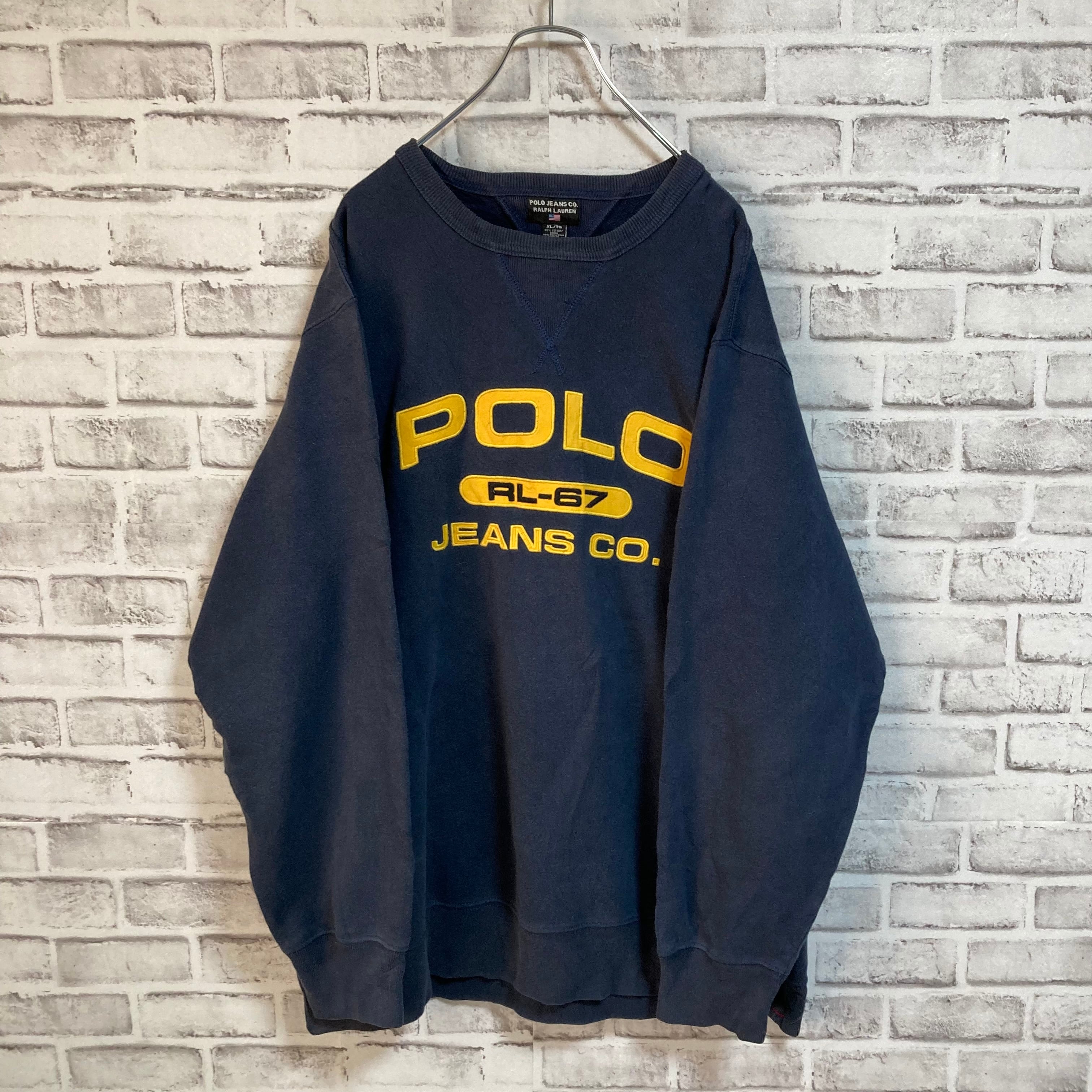 【POLO JEANS RALPH LAUREN】L/S Sweat XL 90s ポロジーンズ