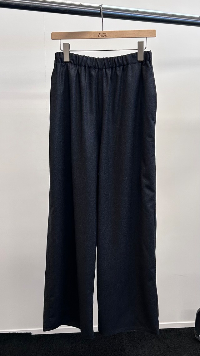 SOFIE D'HOORE -PRESTON- drawstring pant :CHARCOAL MELANG,