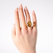 【10号】シトリン リング（グラン）