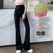 フレアパンツ ブーツカット 美脚パンツ パンツ ヨガパンツ 伸びる ベルボトムパンツ 裏起毛 ウェストゴム ストレッチパンツ 高見え レディース 暖か ワイドパンツ セミフレア ハイウェスト 裏福袋2