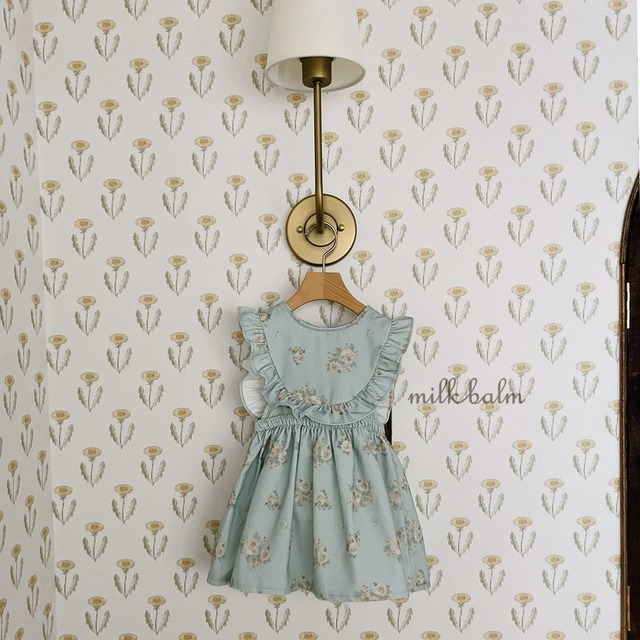 《即納》《milkbalm》real flower onepiece