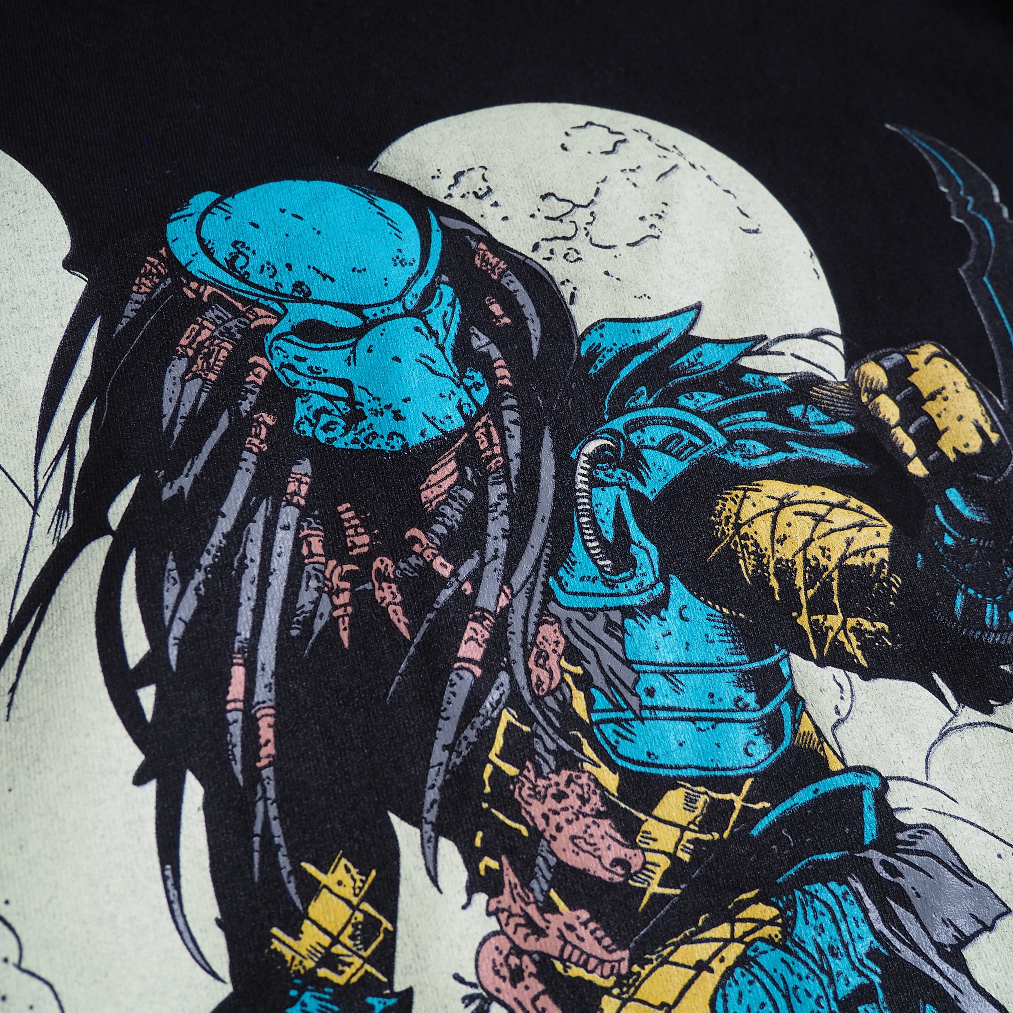 1999s " Special - PREDATOR " Movie printed vintage loose Tee