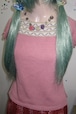 DoReMi Unique Series – pink knit short sleeve