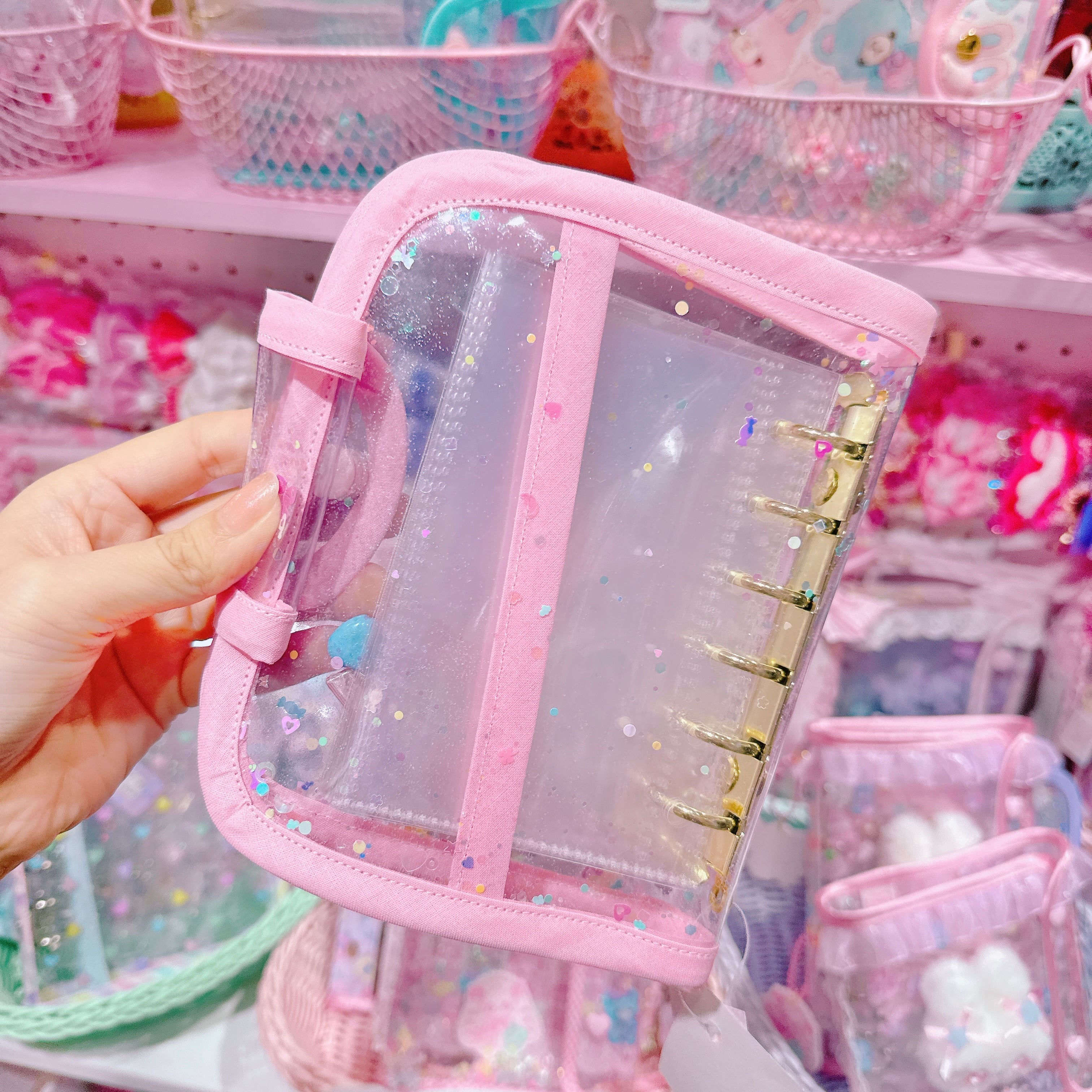 【M6】53-3シール帳(A7)6穴リング