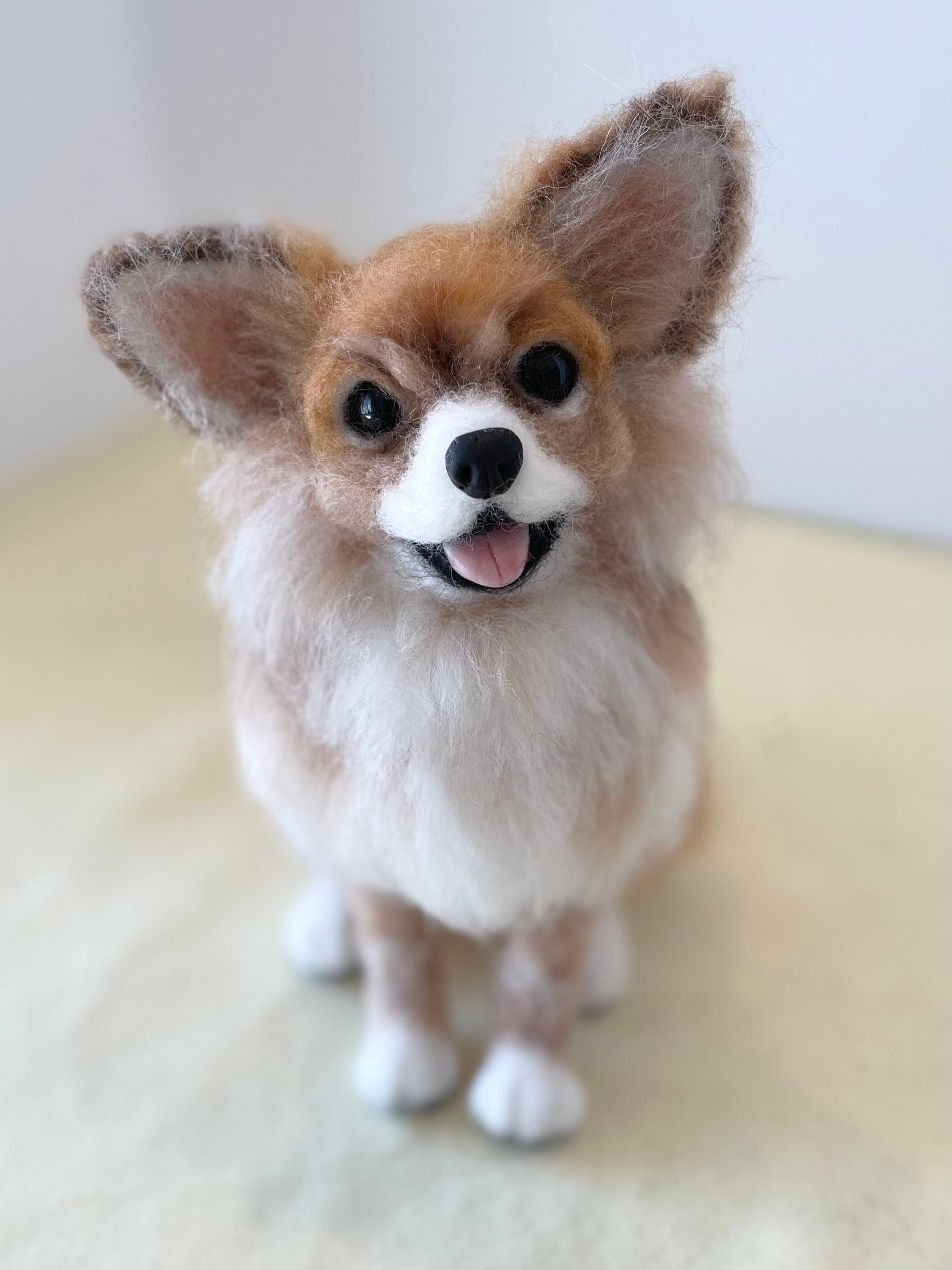 羊毛フェルト 毛づくろいチワワちゃん 10 【公式通販】