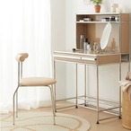 チェア イス 椅子 北欧モダン 背もたれ 軽量 高級感 クリームスタイル ダイニング 寝室 リビング 一人暮らし デスクチェア ミニマリスト ブラック ホワイト ブラウン オフホワイト