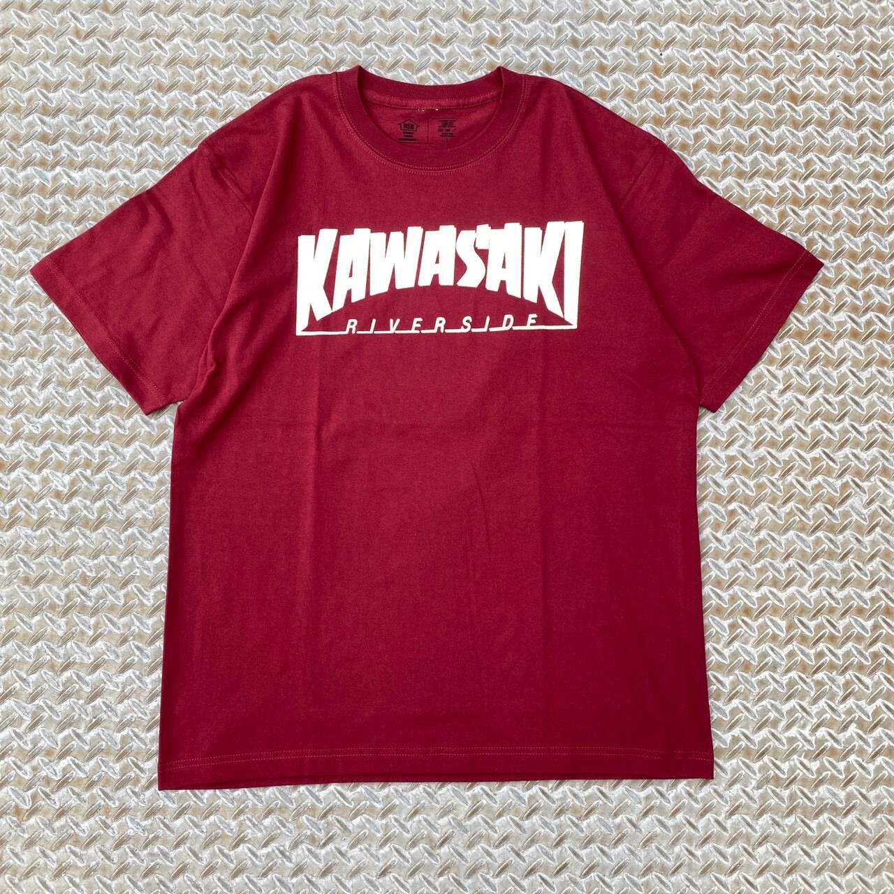 RIVERSIDE BASE 『KAWASAKI』T-SHIRTS - KAWASAKI RED -
