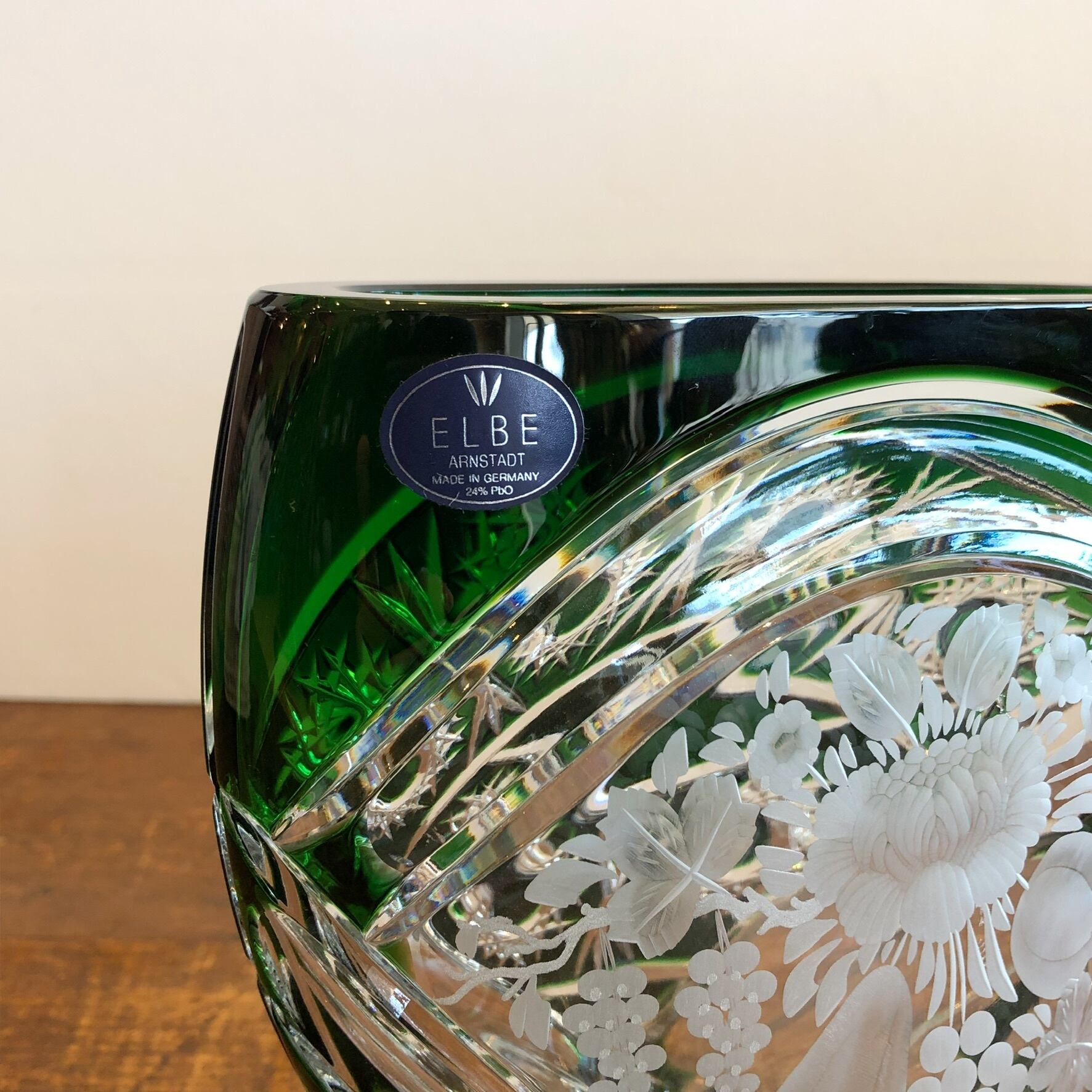 ELBE crystal vase | POTLATCH