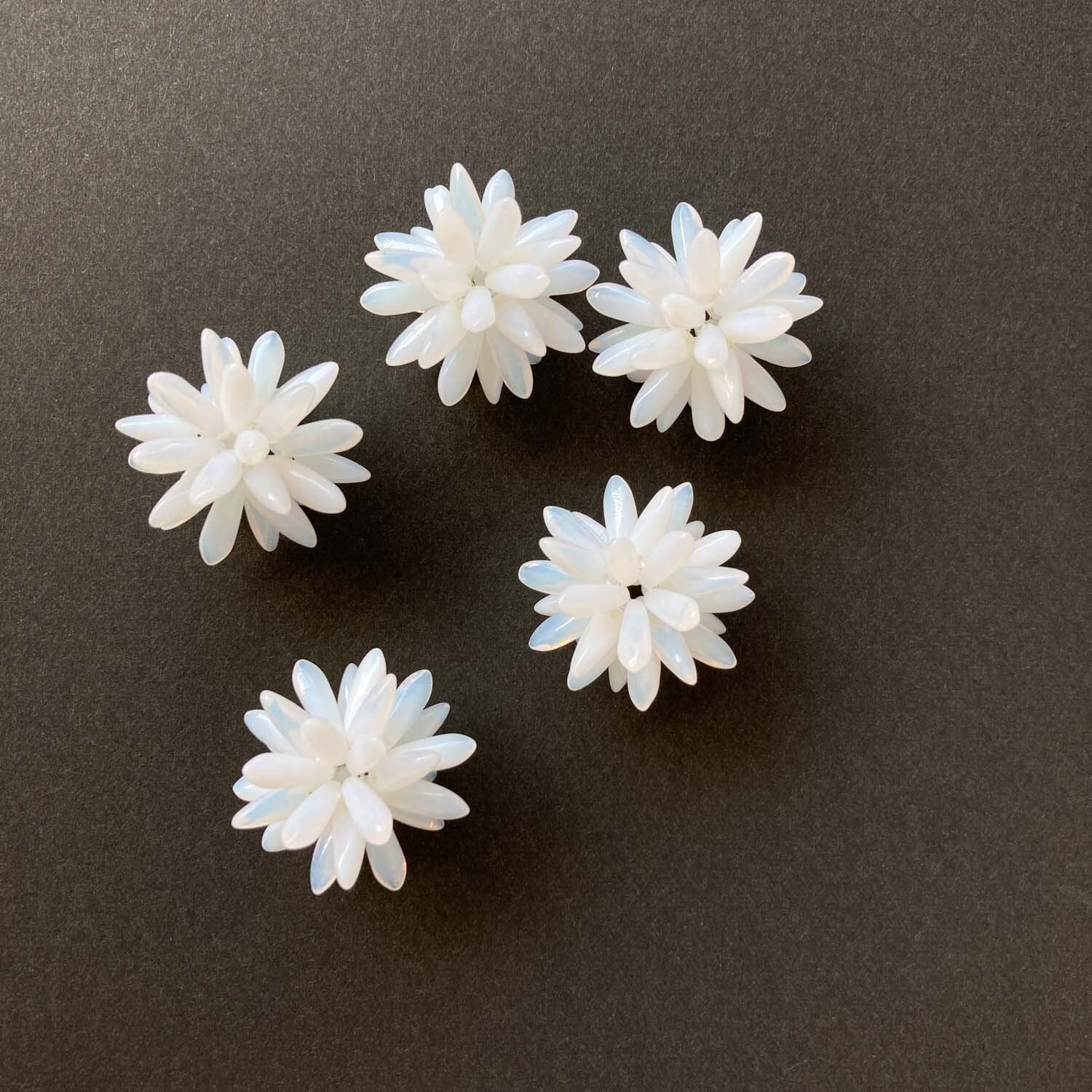 再入荷〉チェコガラスとげとげビーズボール | Dua-アクセサリーパーツ