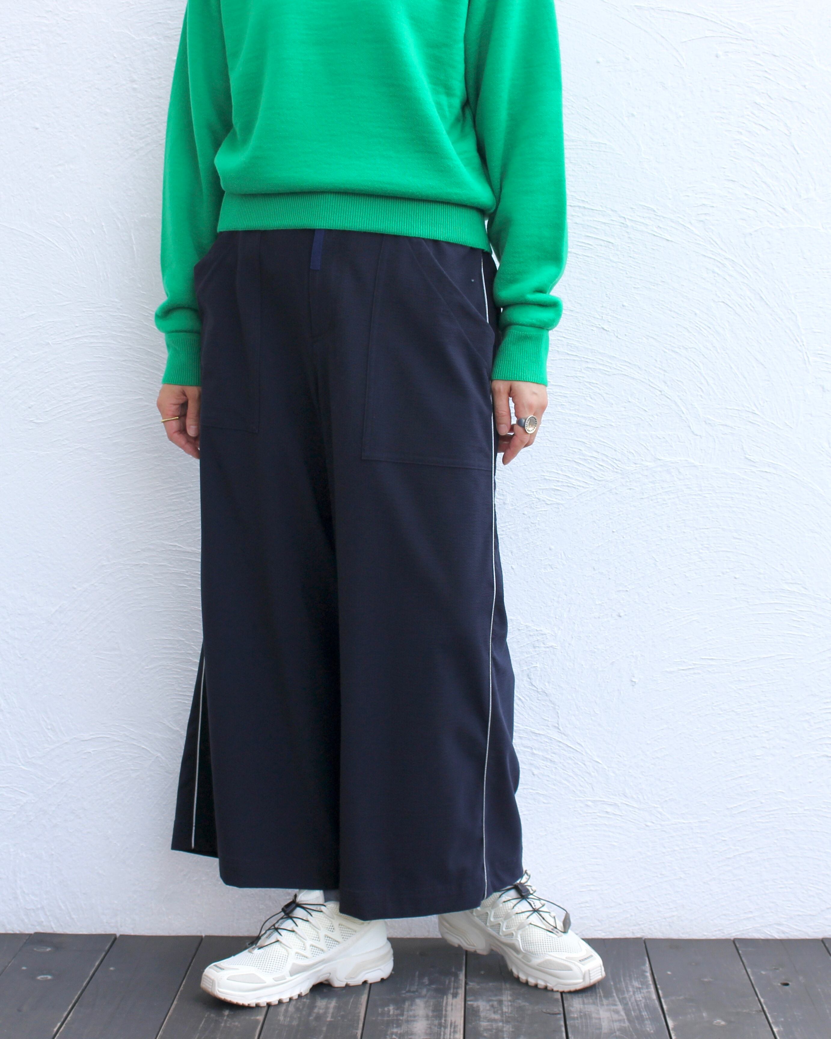 KEIHayamaPLUS/strech wide pants