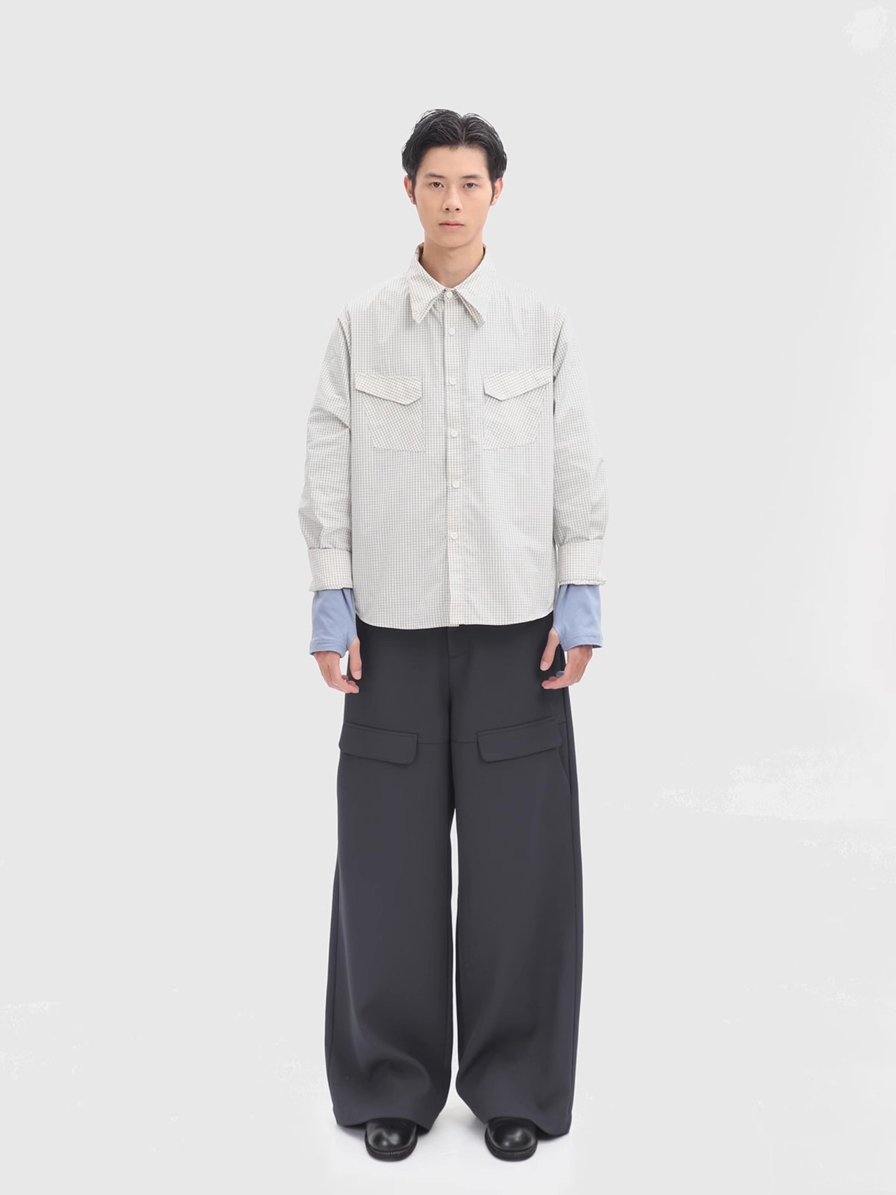 Nothingnoth Cargo Wide Pants