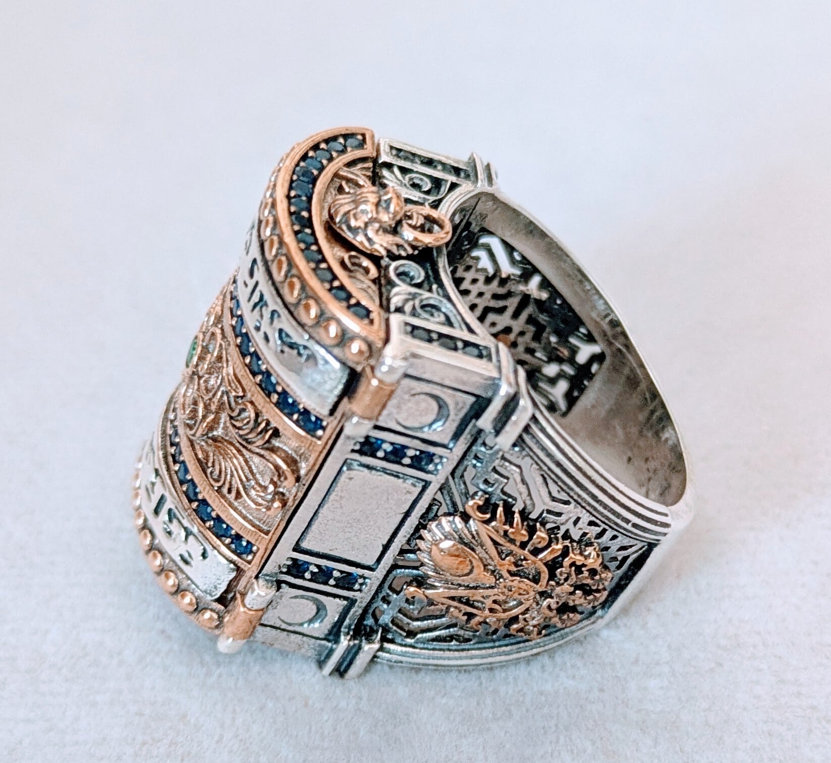 メンズ ハンドメイド リング(宝箱) 925silver | HAYAT TURKISH STYLE