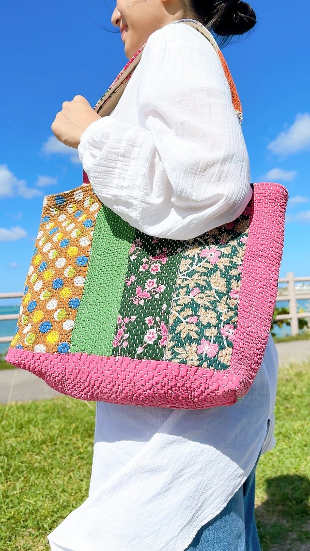 ポケットいっぱいトートバッグ