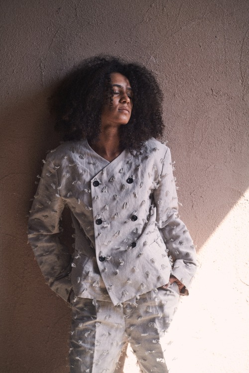 jonnlynx - cut jaquard jacket