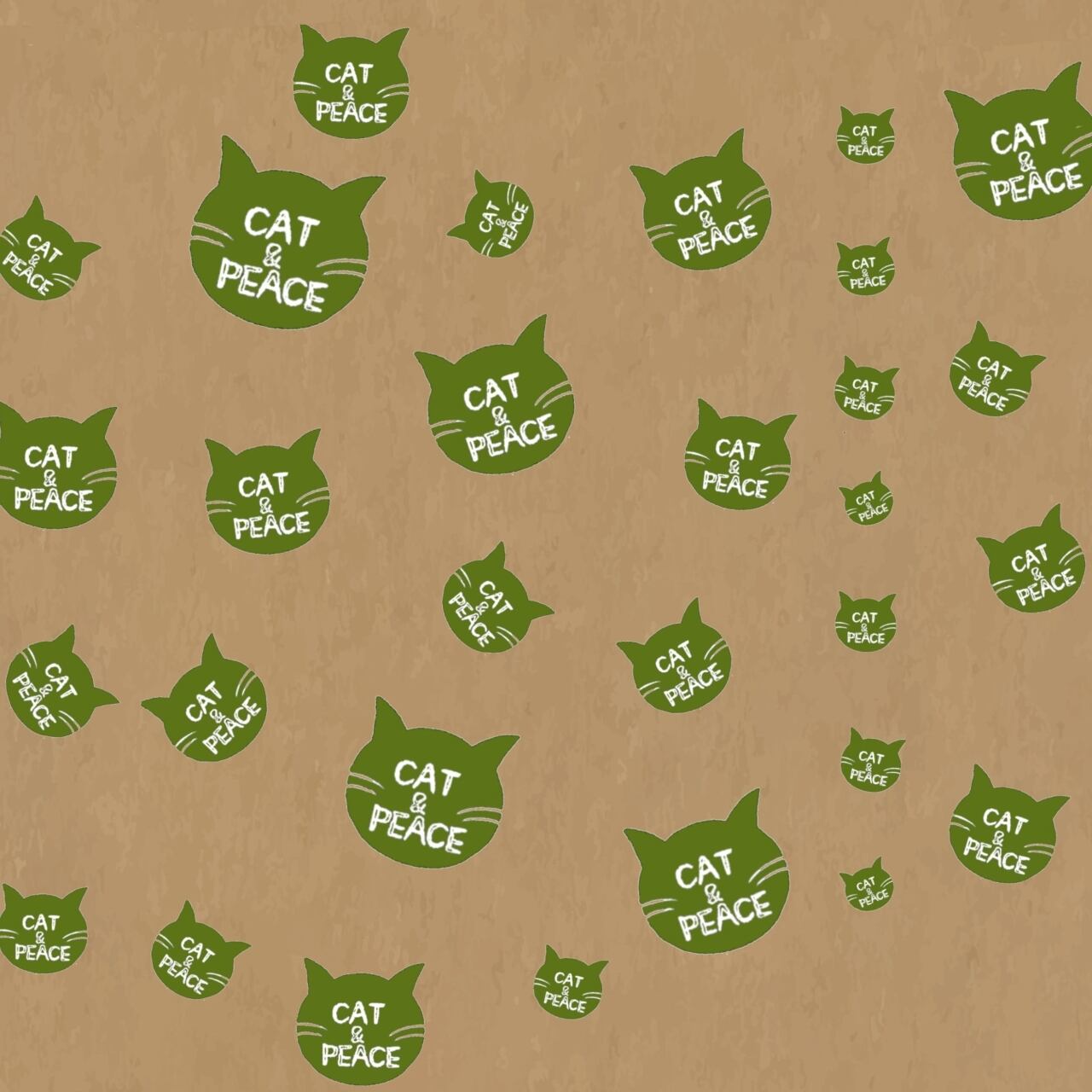 CAT & PEACE |イラストペーパー(ダウンロード版)