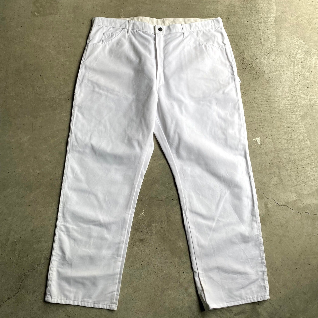 ビッグサイズ Dickies ディッキーズ ホワイト ペインター ワークパンツ 