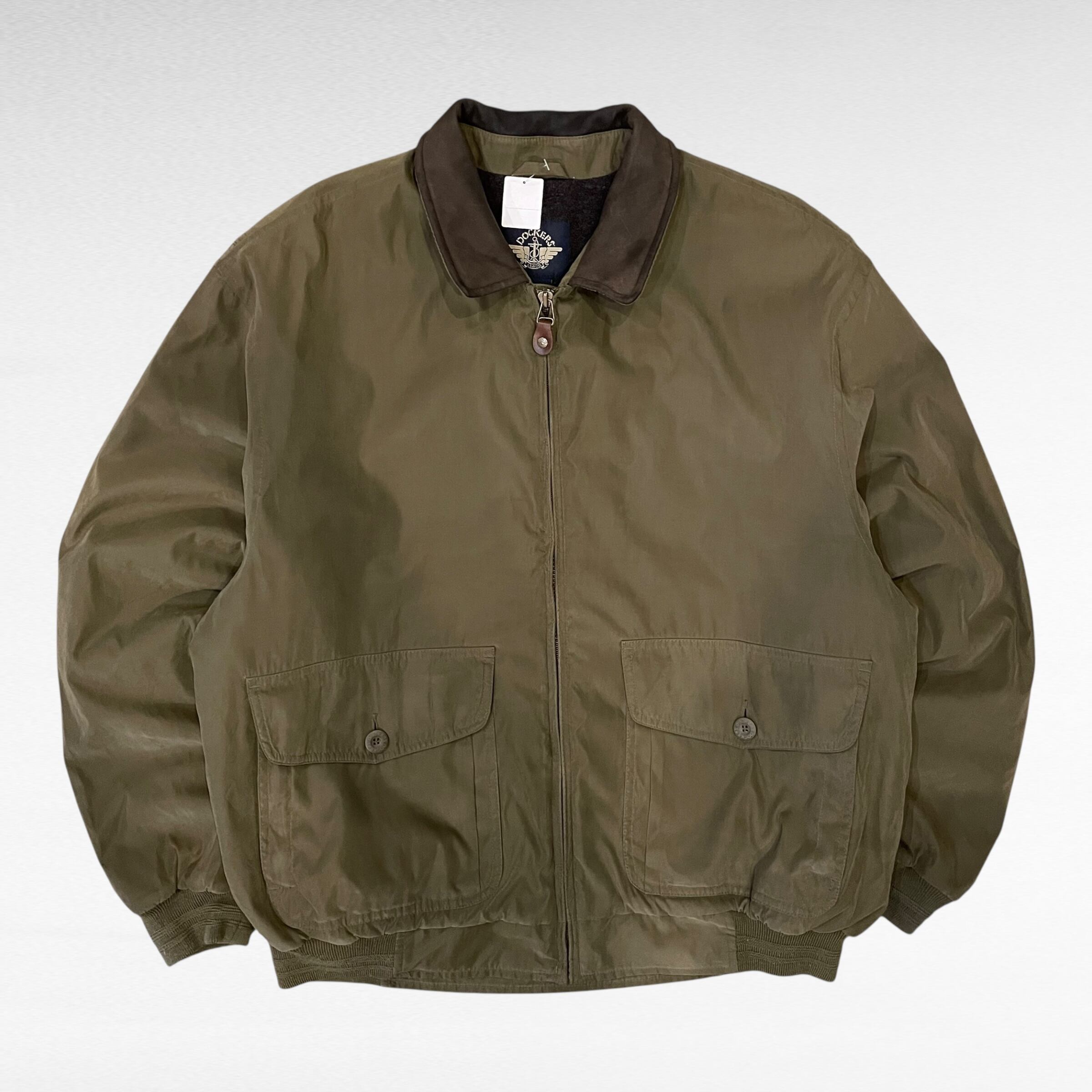 VAN スイングトップ LLサイズ レッド バックロゴ刺繍スウィングトップ