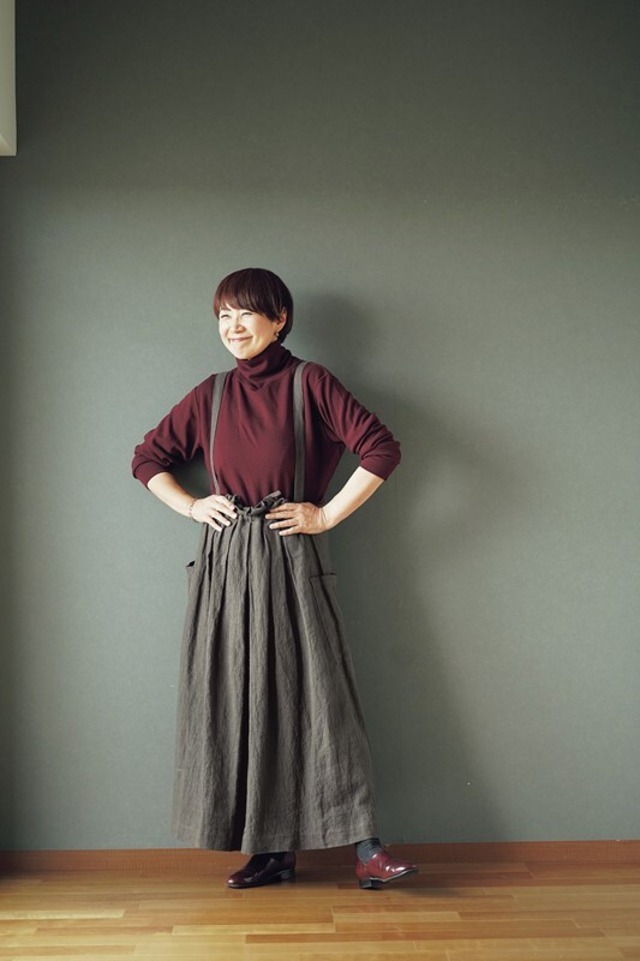 糸と色　とっくりネック