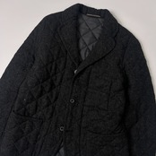 TRADITIONAL WEATHERWEAR トラディショナルウェザーウェア キルティング 段返3B 中綿 テーラードジャケット 38/ダークグレー